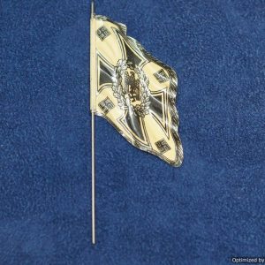Elastolin Figure Metal Heer regimental Flag