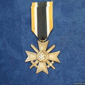 War Merit Cross W/ Swords KVK2 marked 100