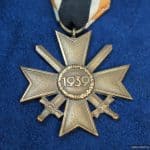 War Merit Cross W/ Swords KVK2 marked 100