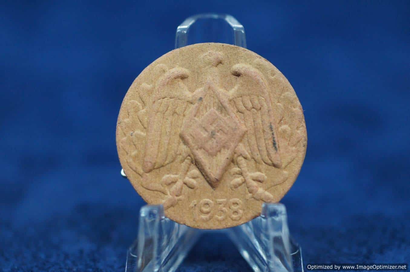 Hitler youth 1938 Pressed paper pin