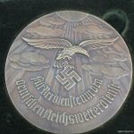 Gustav Hellmann Table medal Luftwaffe Award