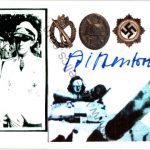 Rudolf Ribbentrop Knights cross winner signature