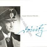 Karl Dönitz Signature