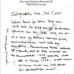 Rommel Signed Envelope