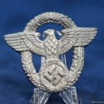 Nazi Police Visor eagle