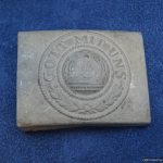 German WW1 Steel buckle with original Paint