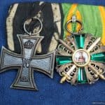 Order Of The Zahringer Lion; 2nd Class With Swords and Iron Cross 2nd class