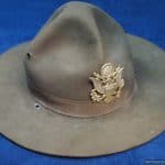 WW2 era Drill instructor hat Aircorps