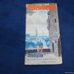 WW2 era Nurnberg (nuremberg) tourist map