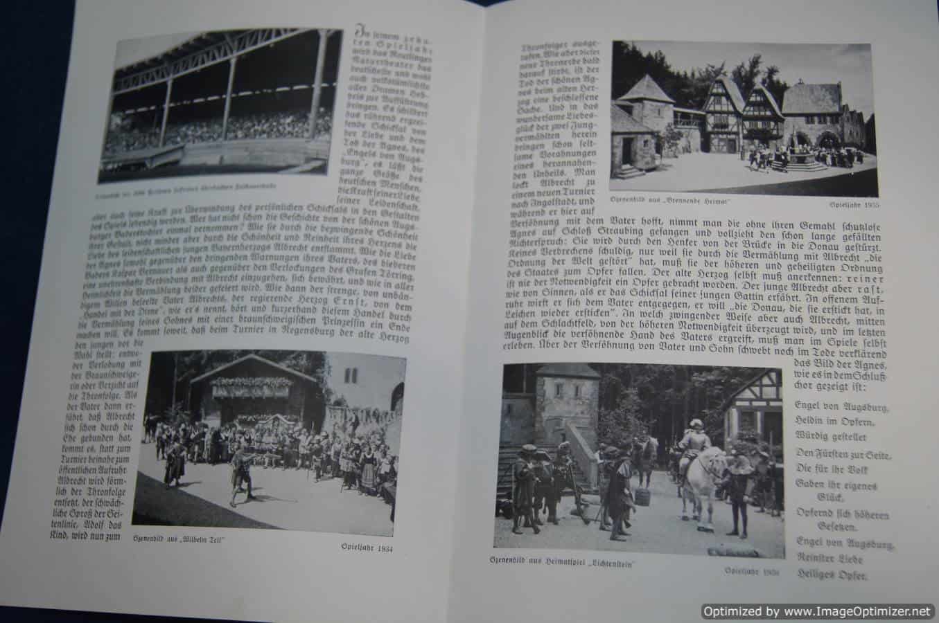 1930's German Flyer for outdoor theater