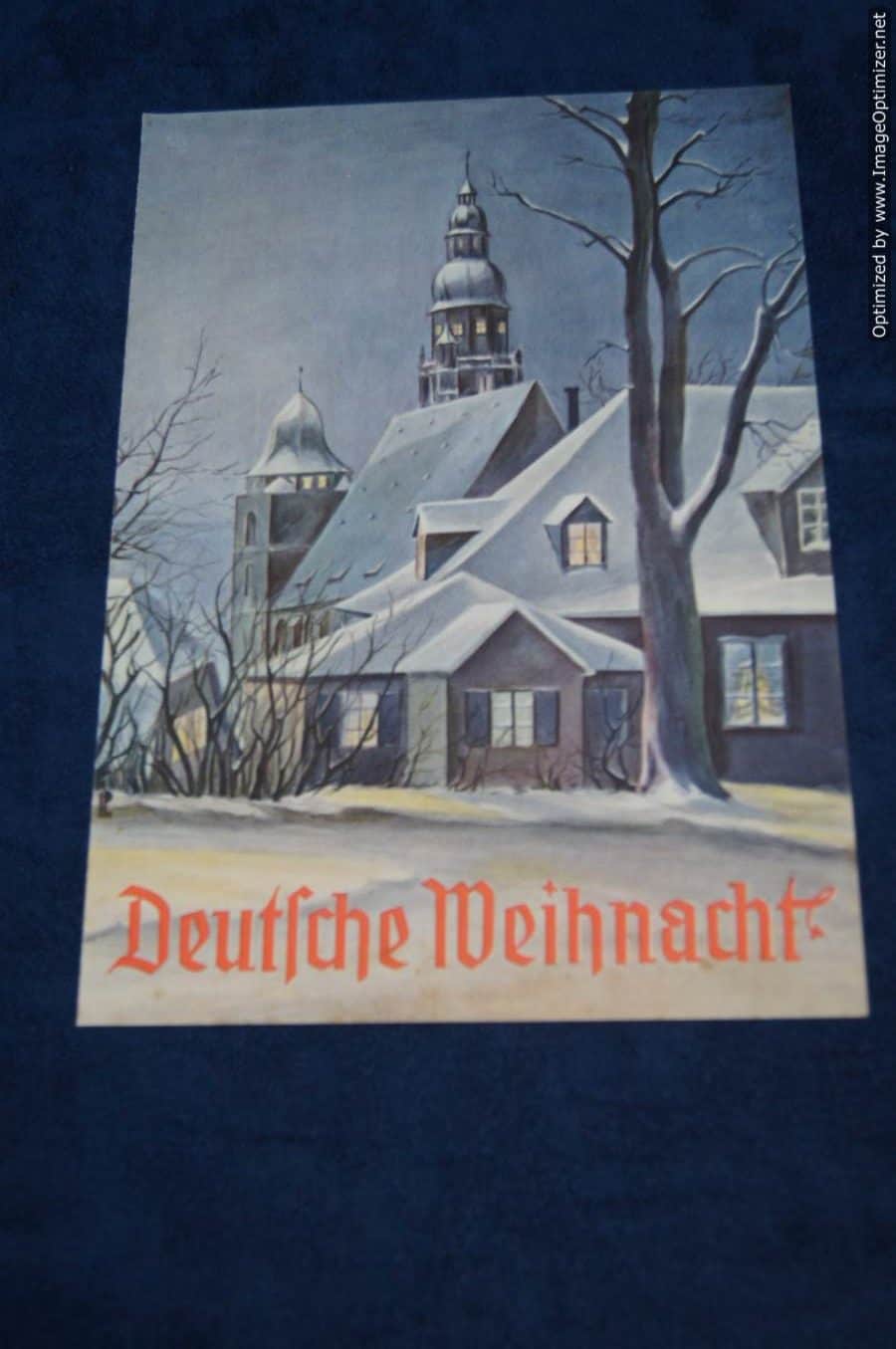 1930's German Christmas card