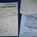 930's Assorted German flyers