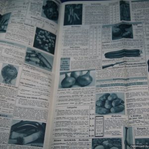 German Third Reich Era 1936 Garden catalogue and price list