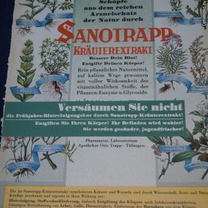 Advertisement for Sanotrapp Herbal Extract