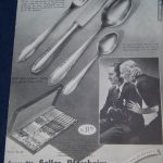 1930's German Silverware mail order forms
