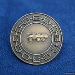Armored fighting vehicle pin country unknown