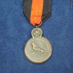Bronze WW1 Belgian Yser Combat Medal 1914