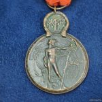 Bronze WW1 Belgian Yser Combat Medal 1914