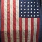 48 star flag from the battle of Saipan