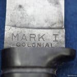 US Navy Mark 1 WW2 Knife by Colonial Knife Corp