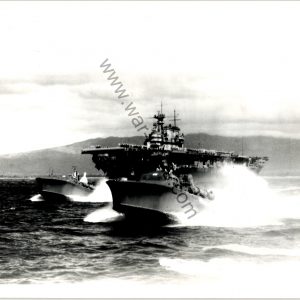 Official US Navy Stock photo High gloss 8x10 Carrier with PT boats