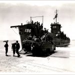 Official 8x10 1943 dated Navy Stock photo High gloss landing craft and amphibious vehicle