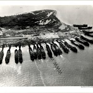Official 8x10 Glossy Photo LST's invade Philippine island