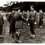 Official 8x10 Glossy Photo US Rangers training in England Brig General L.K. Truscott