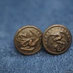 Original WW1 US Marine corps buttons 5/8th in
