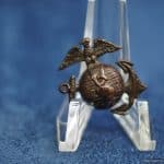 Original WW1 US Marine corps Collar Insignia