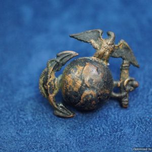 Original WW1 US Marine corps Hat Insignia (EGA)