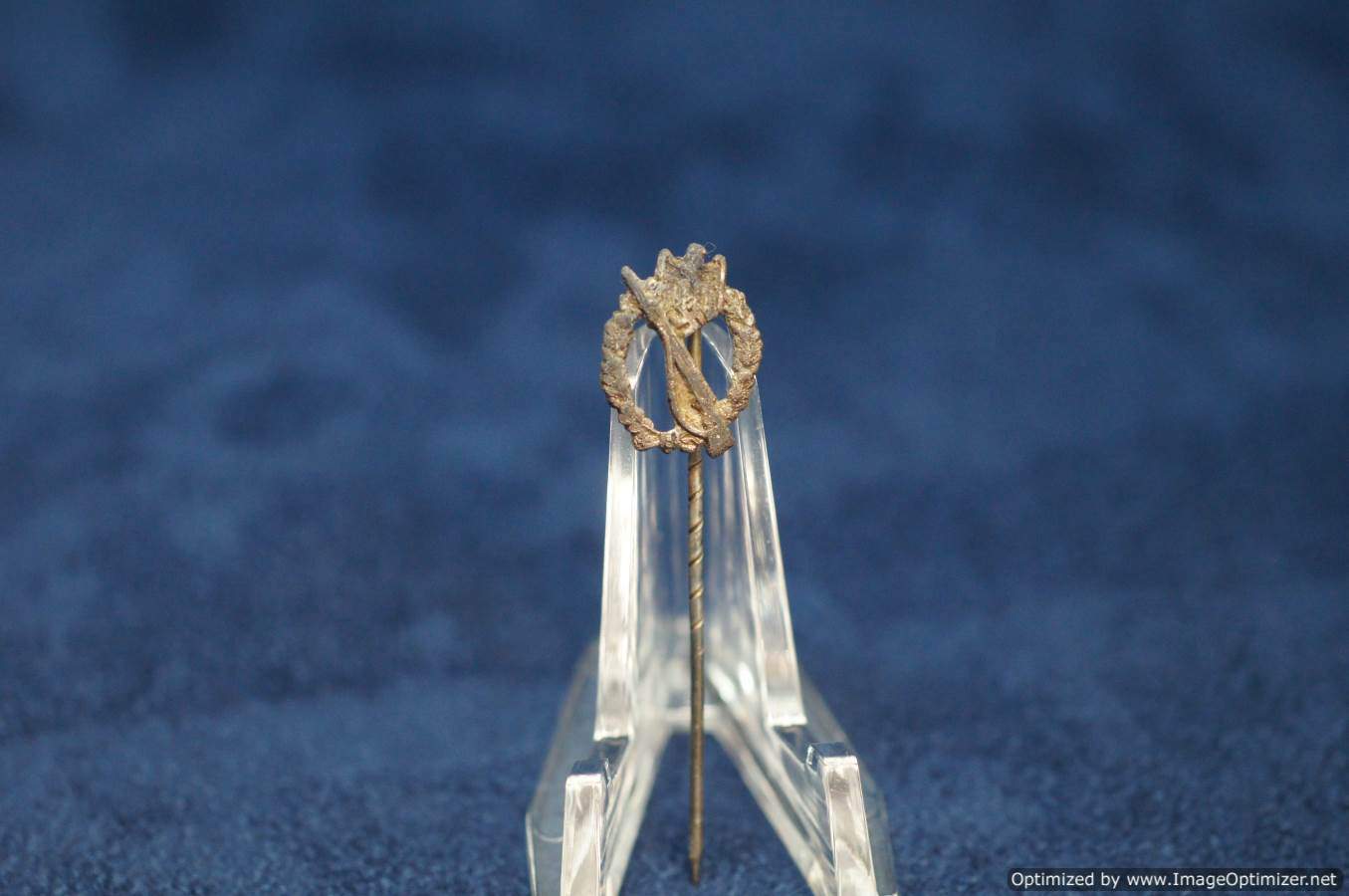 Infantry Assault badge Stick pin in silver