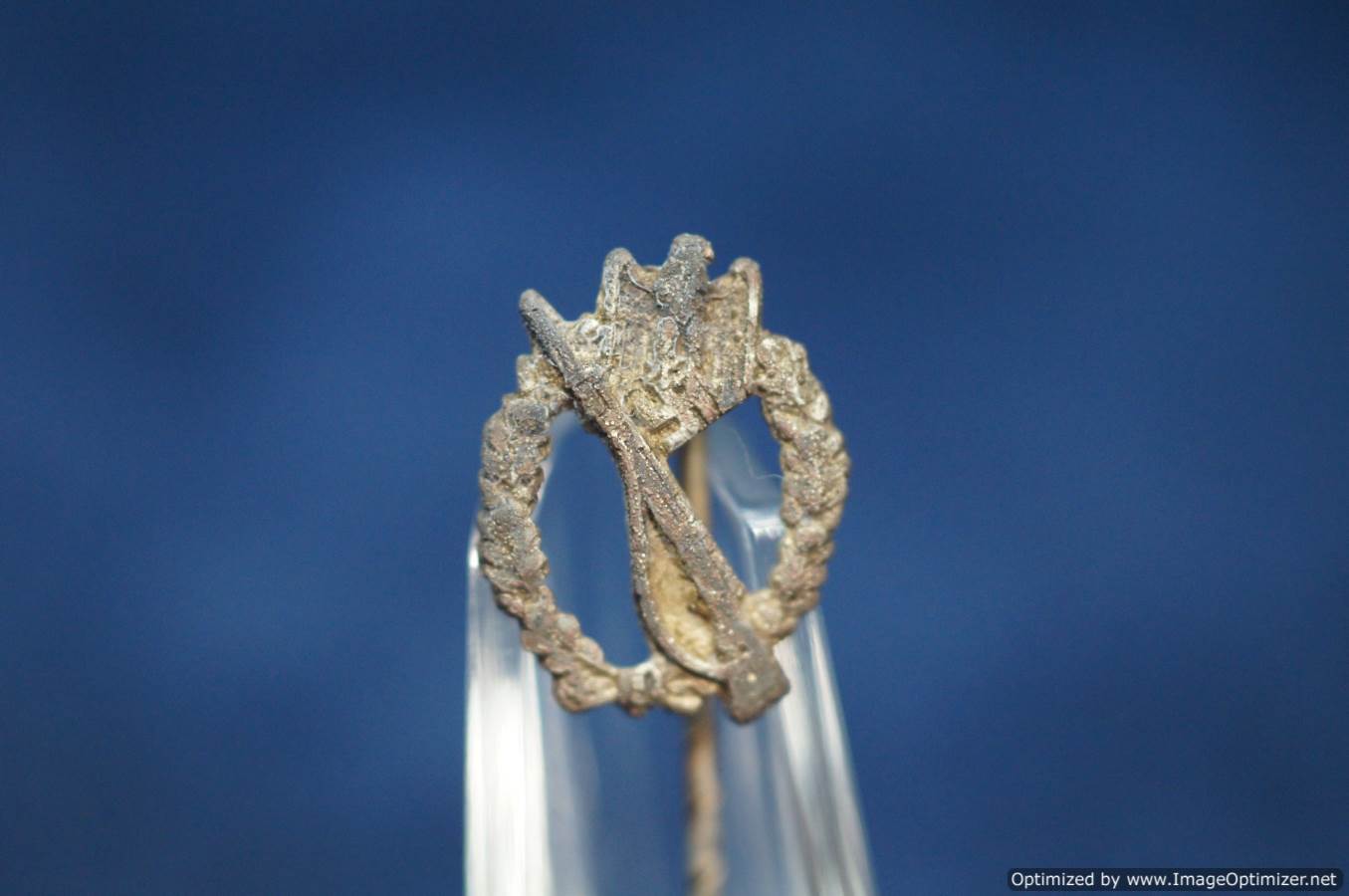 Infantry Assault badge Stick pin in silver