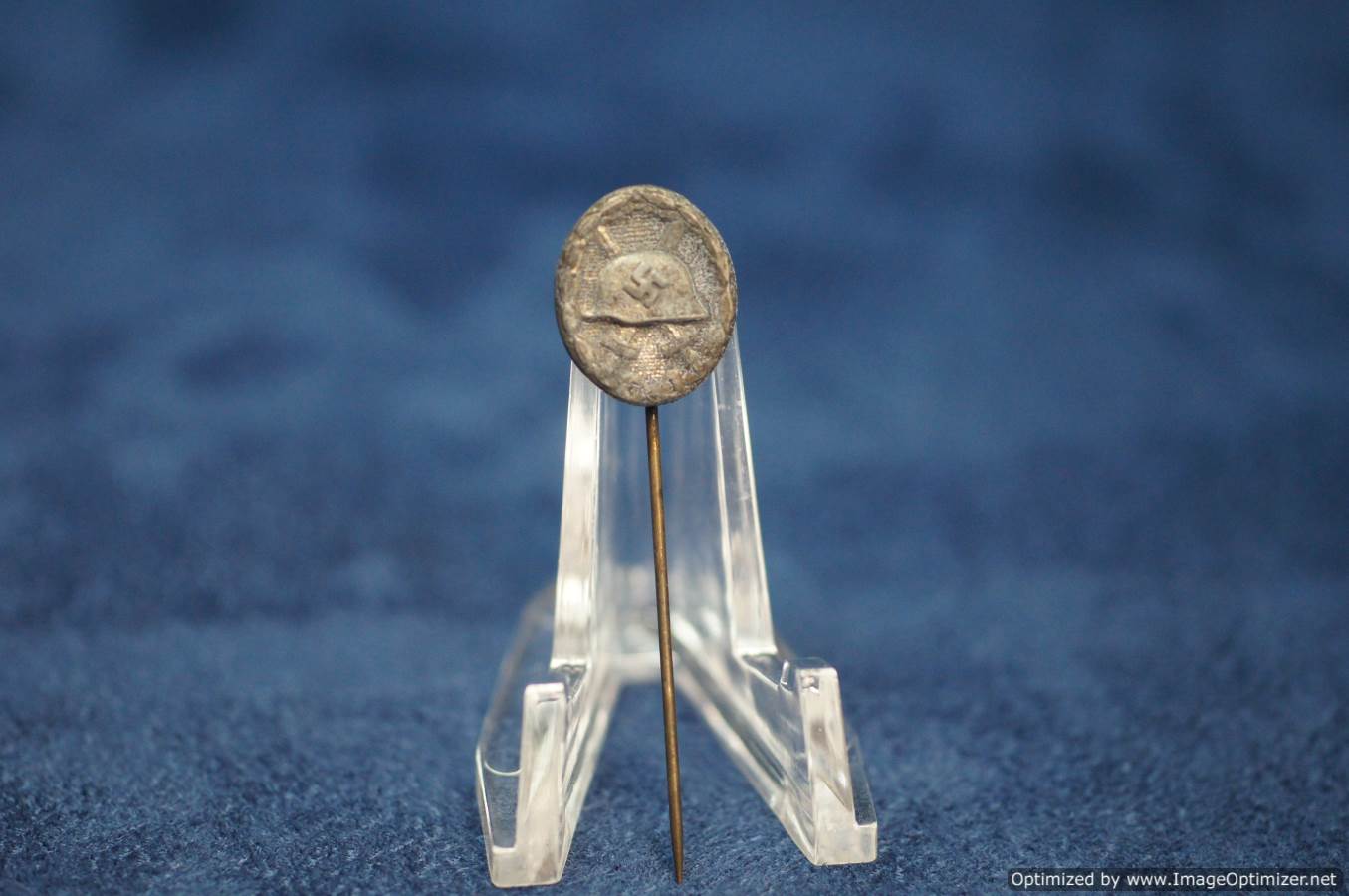 Silver Grade Wound badge Stick pin