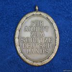 West Wall medal Early Period