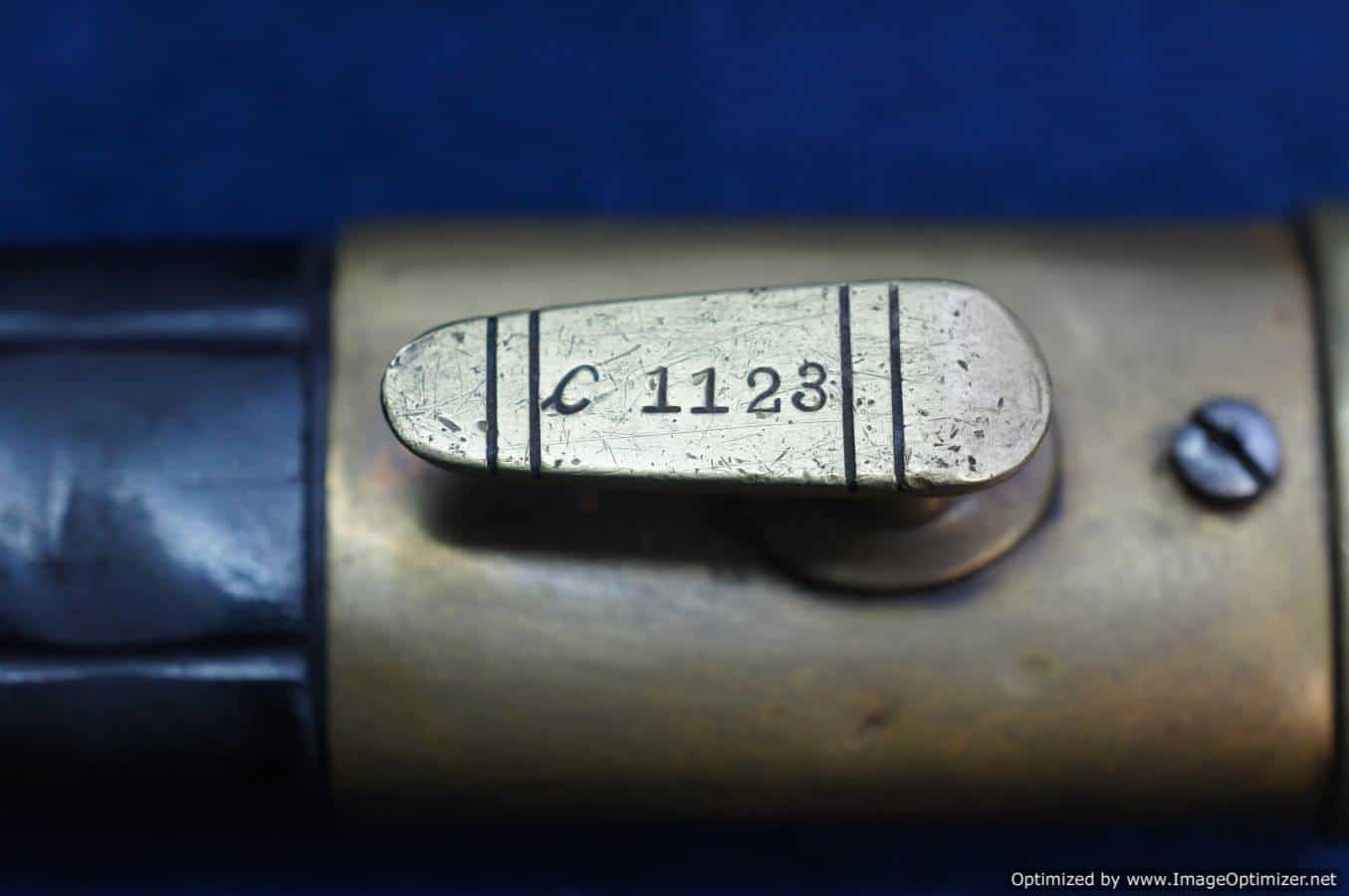 Brazilian M1908 bayonet with Matching numbers