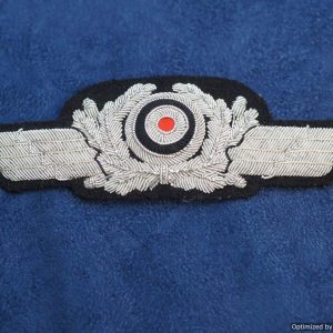 Luftwaffe officers Visor Wreath