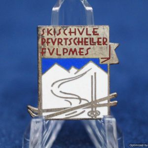 ski school pin 30's