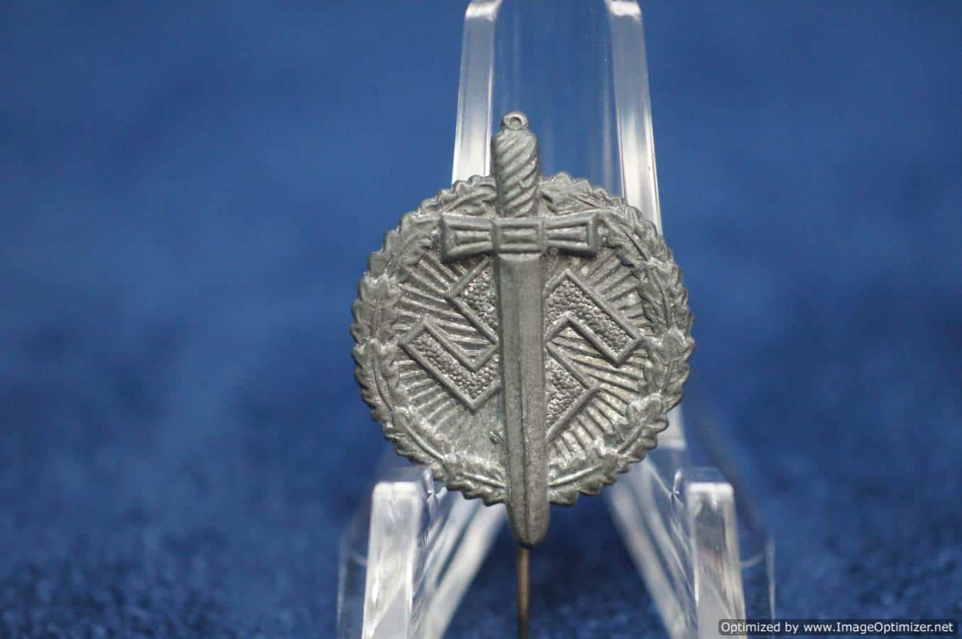 Police donation pin