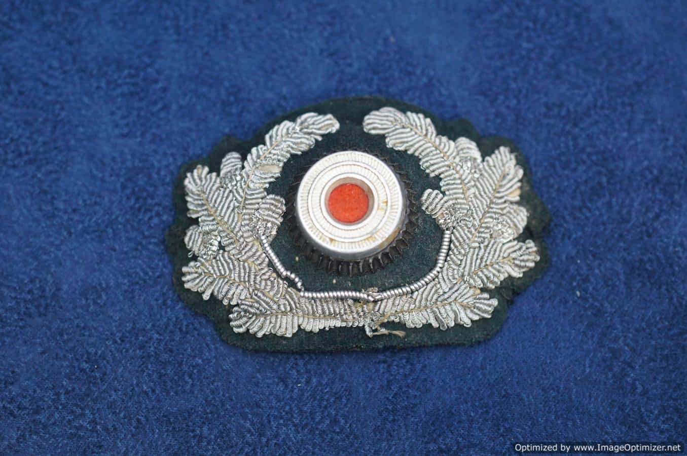 Heer Officers Visor wreath in bullion