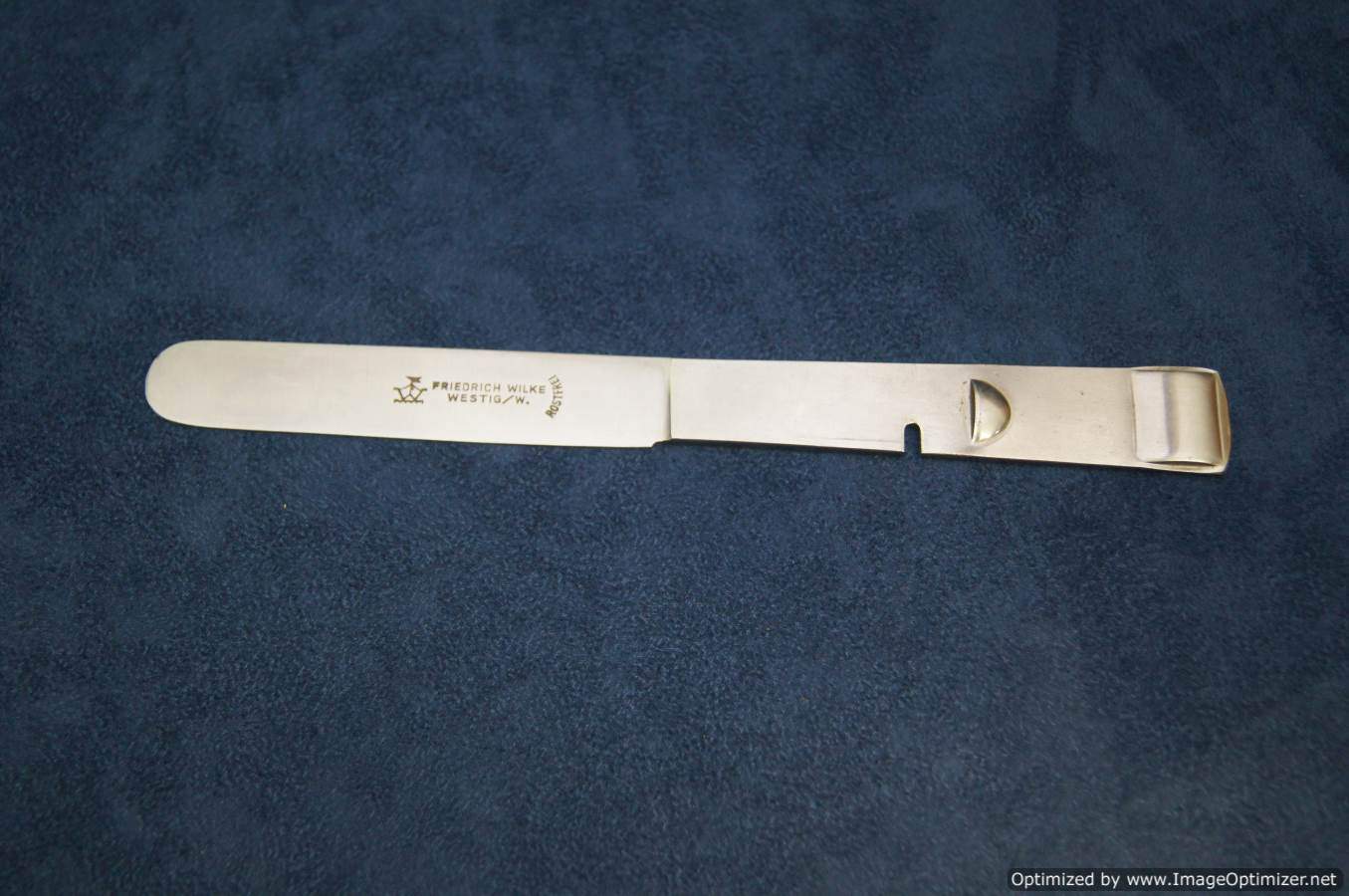 Stainless knife from German Utensil set by Friedrich Wilke