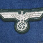 Heer Officer's Flate Wire Breast eagle