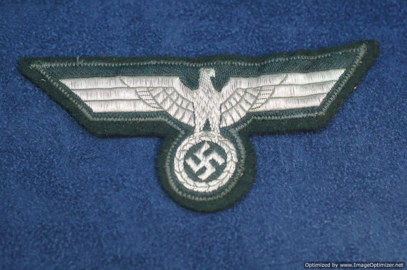 Heer Officer's Flate Wire Breast eagle