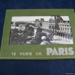 12 Views of Paris Post card set. War Time