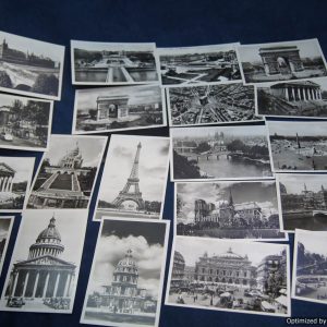 SMGL-2588 16 pc photo,postcard souvinir set Paris