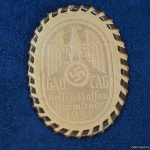 Gau Tage Hessen Nassau Leather tinnie