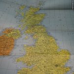 SMGL-2590 Racist, Derogatory Propaganda caricature Art on a fold out map England's Guilt