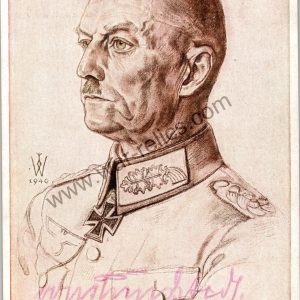 Field Marshall Gerd Von Rundstedt War Time Signature