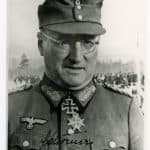 Field Marshall Ferdinand Schörner Signature