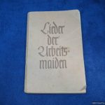 lieder der arbeitsmaiden Song Book